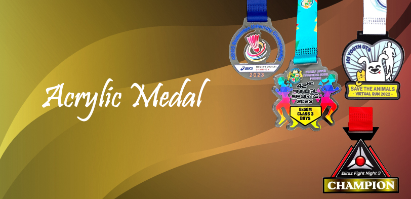 Custom Shape Acrylic Medal