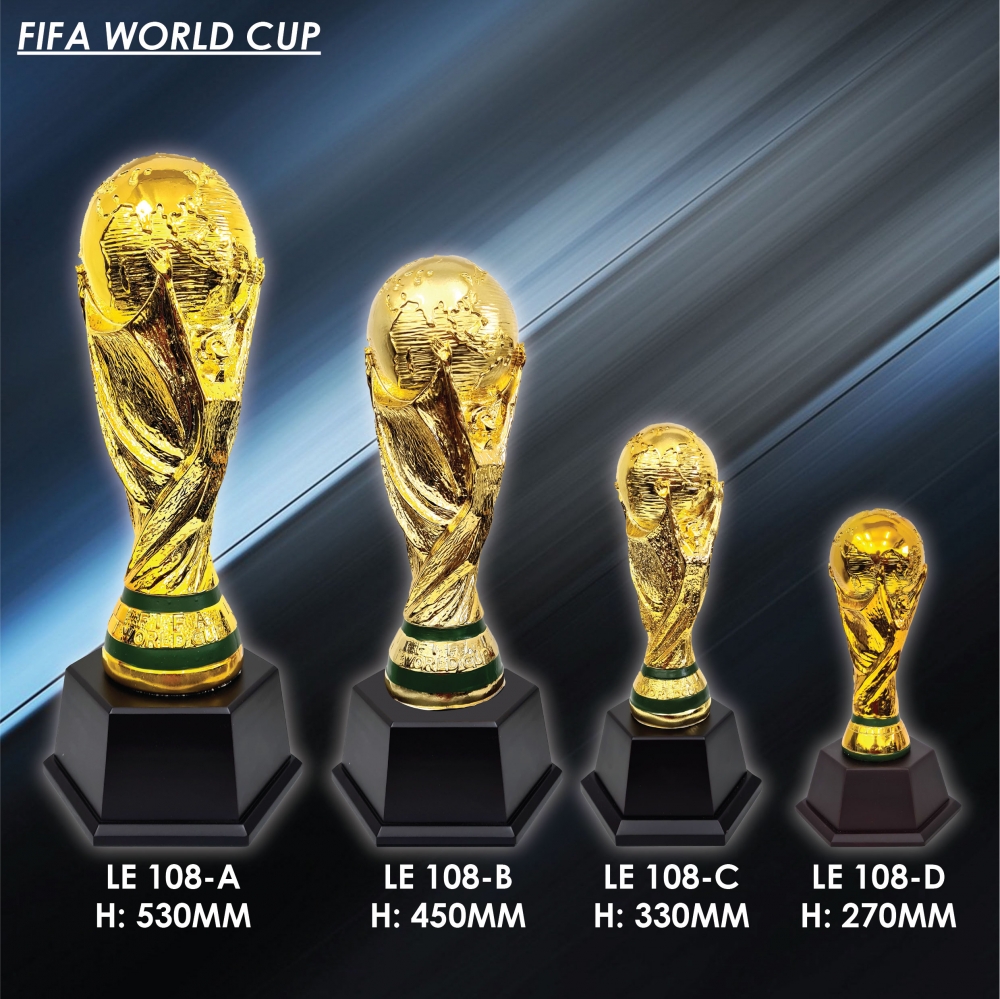 FIFA World Cup Trophy Replica in an Acrylic Case (Trophy Size 40