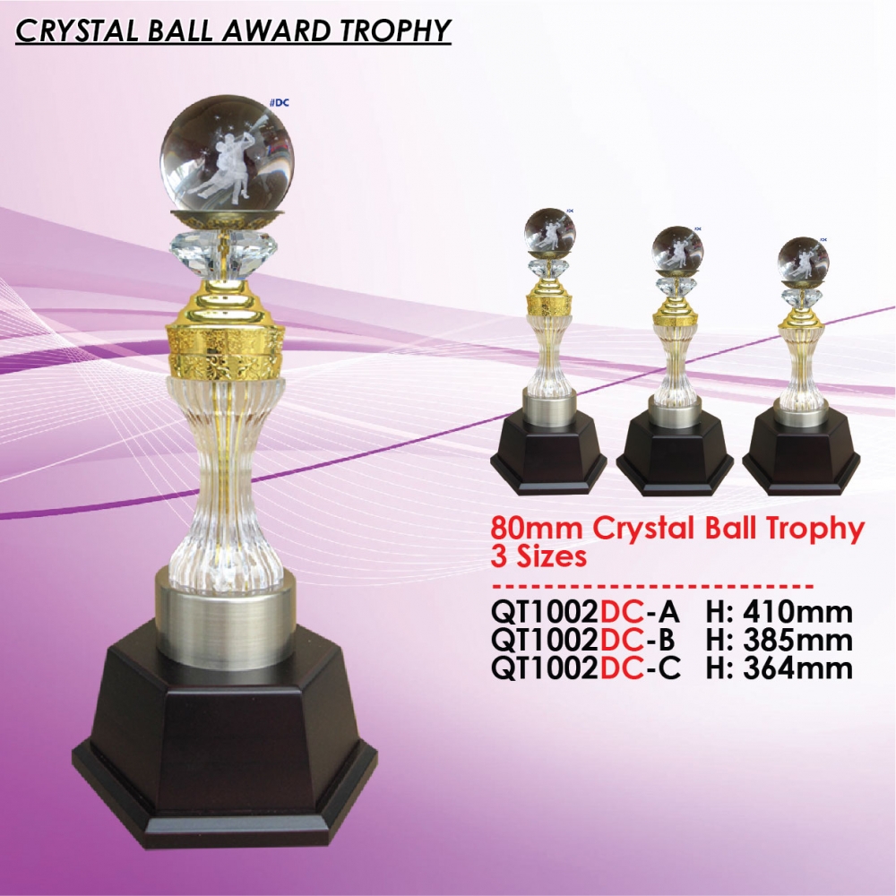 Crystal Ball Acrylic Award Trophy